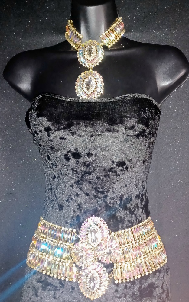 Two Piece Iridescent show stopper